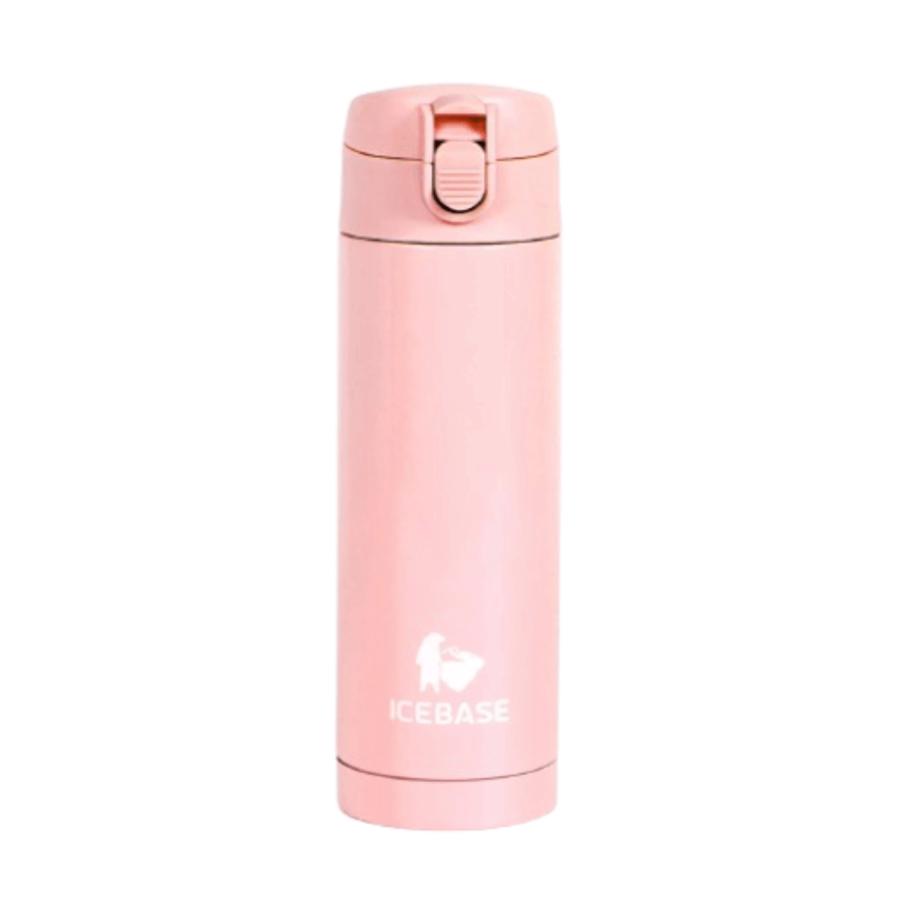 แก้วเก็บความเย็น ICEBASE รุ่น VL-508PK (DRIVE) ขนาด 360 มิลลิลิตร สีชมพู